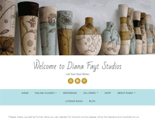 Tablet Screenshot of dianafayt.com